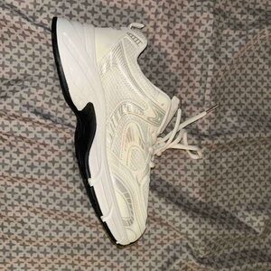 Women's Cream Athletic Shoes